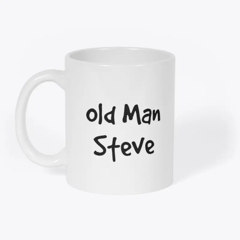 Old Man Steve fan mug